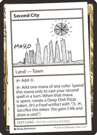 Second City () [Un-Known Event Playtest Cards]