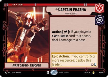 Captain Phasma - Chrome Dome |  (010/262)  [Jump to Lightspeed]