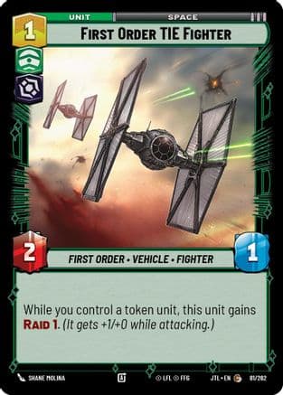 First Order TIE Fighter |  (081/262)  [Jump to Lightspeed]
