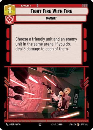 Fight Fire With Fire |  (173/262)  [Jump to Lightspeed]
