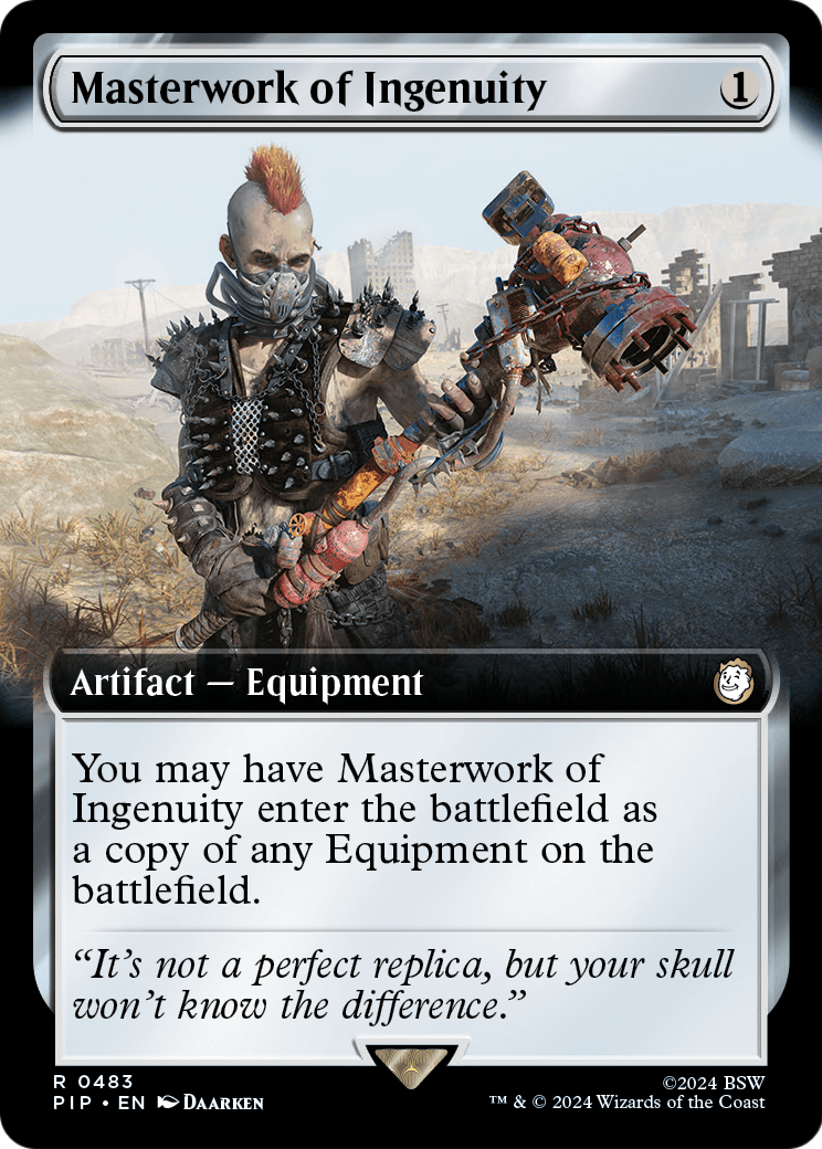 Masterwork of Ingenuity (Extended Art) [Fallout] Foil