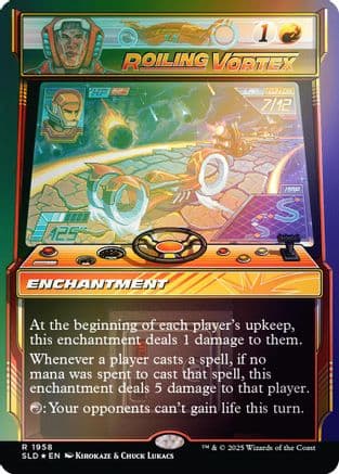 Roiling Vortex (Rainbow Foil) (-1958) [Secret Lair Drop Series]  Foil