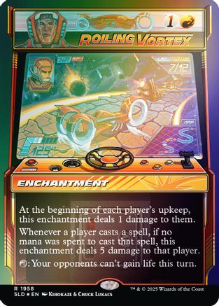 Roiling Vortex (Rainbow Foil) (-1958) [Secret Lair Drop Series]  Foil