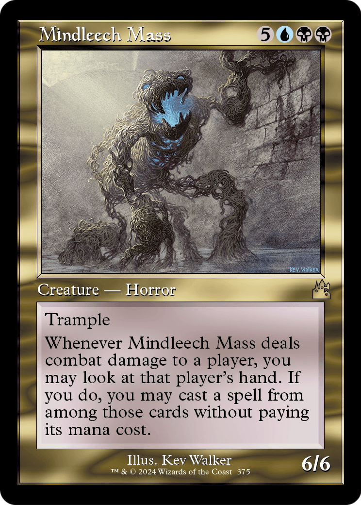 Mindleech Mass (Retro Frame) [Ravnica Remastered] Foil
