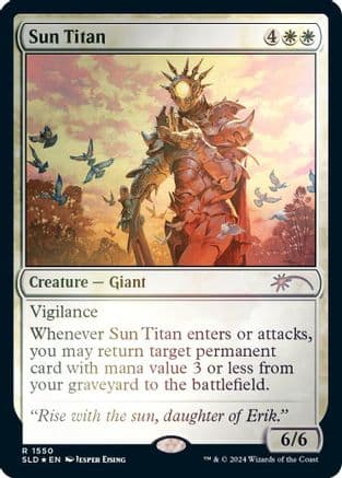 Sun Titan (Rainbow Foil) (-1550) [Secret Lair Drop Series]  Foil