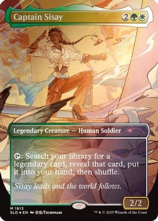 Captain Sisay (1913) (Rainbow Foil) (-1913) [Secret Lair Drop Series]  Foil