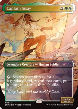 Captain Sisay (1913) (Rainbow Foil) (-1913) [Secret Lair Drop Series]  Foil