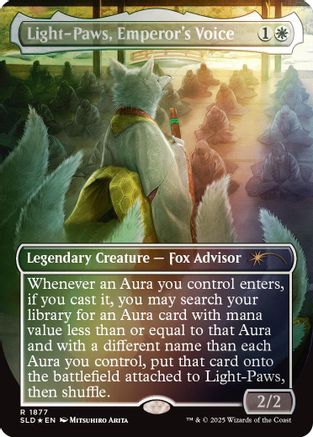 Light-Paws, Emperor's Voice (Rainbow Foil) (-1877) [Secret Lair Drop Series]