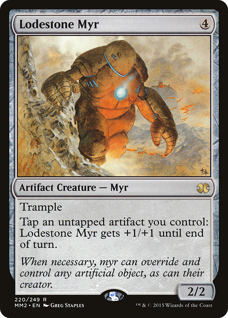 Lodestone Myr [Modern Masters 2015] Foil