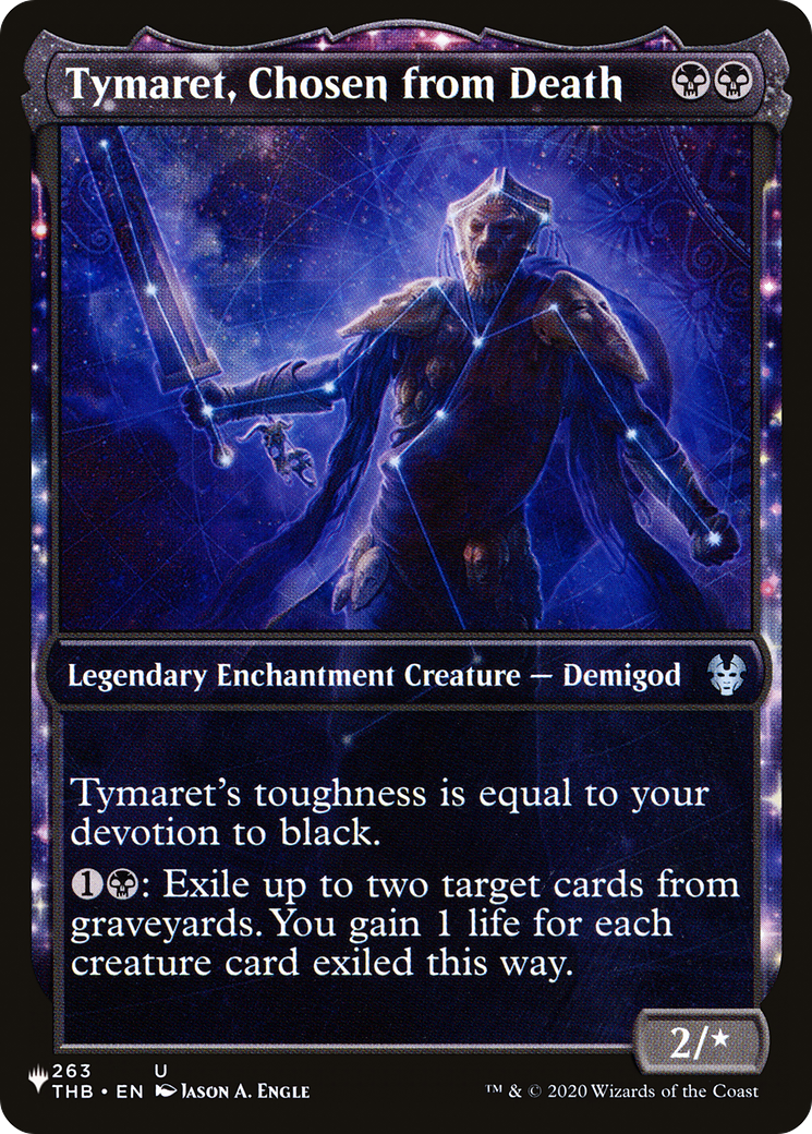 Tymaret, Chosen from Death |  (THB-263) [The List]