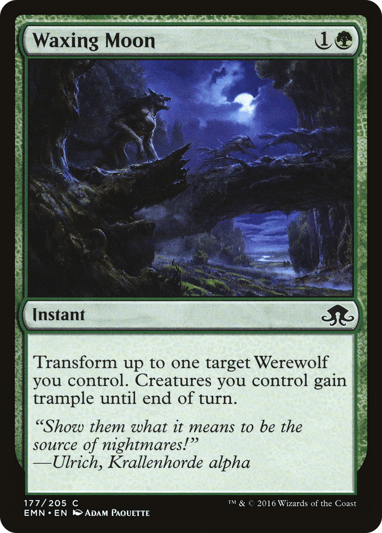 Waxing Moon [Eldritch Moon] Foil