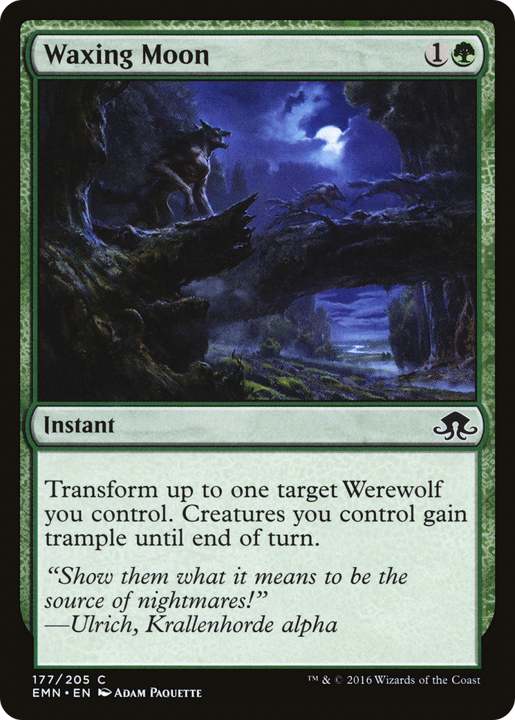 Waxing Moon [Eldritch Moon] Foil