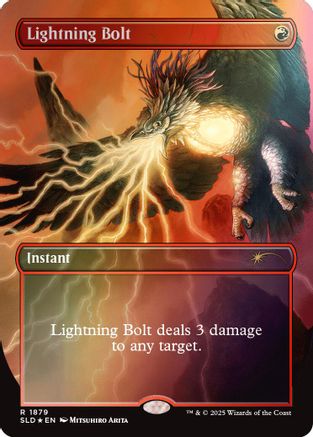 Lightning Bolt (1879) (Rainbow Foil) (-1879) [Secret Lair Drop Series]  Foil