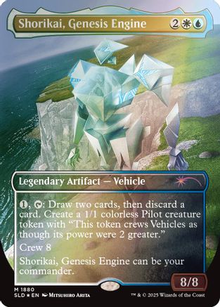 Shorikai, Genesis Engine (Rainbow Foil) (-1880) [Secret Lair Drop Series]