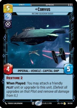 Corvus - Inferno Squadron Raider |  (038/262)  [Jump to Lightspeed]