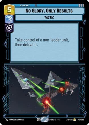 No Glory, Only Results |  (043/262)  [Jump to Lightspeed]
