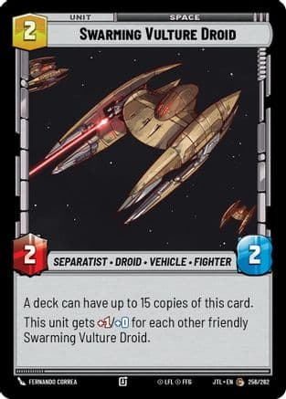 Swarming Vulture Droid |  (256/262)  [Jump to Lightspeed]