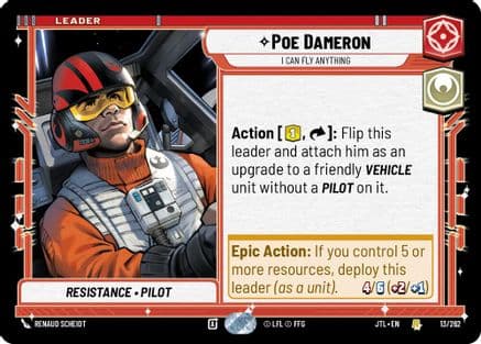 Poe Dameron - I Can Fly Anything |  (013/262)  [Jump to Lightspeed]