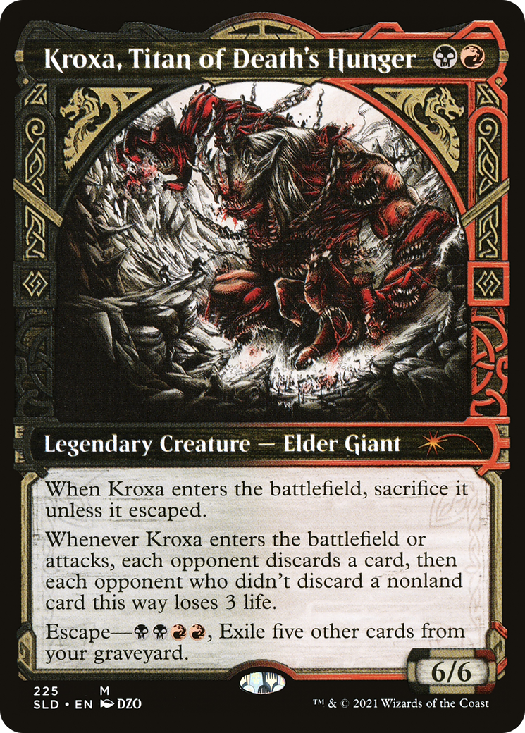 Kroxa, Titan of Death's Hunger [Secret Lair Drop Series] Foil