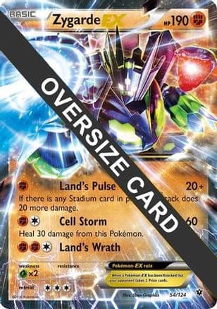 Zygarde EX 054/124 - Jumbo Cards Holofoil