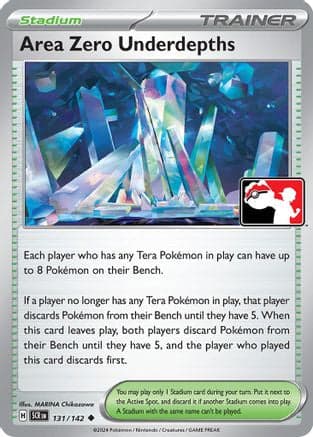 Area Zero Underdepths 131- Prize Pack Series Cards Holofoil