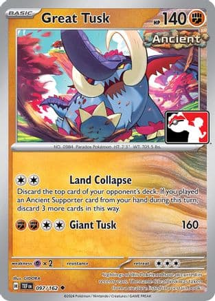 Great Tusk 097/162 - Prize Pack Series Cards