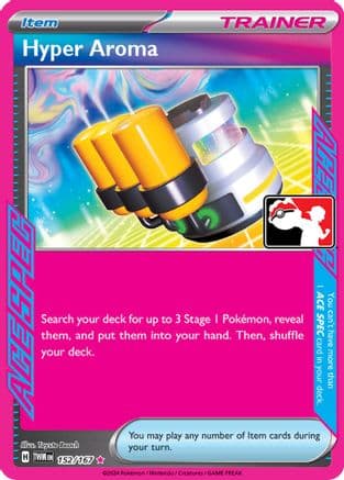 Hyper Aroma 152- Prize Pack Series Cards Holofoil