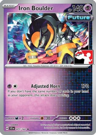 Iron Boulder 071- Prize Pack Series Cards