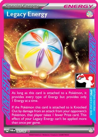 Legacy Energy 167- Prize Pack Series Cards Holofoil