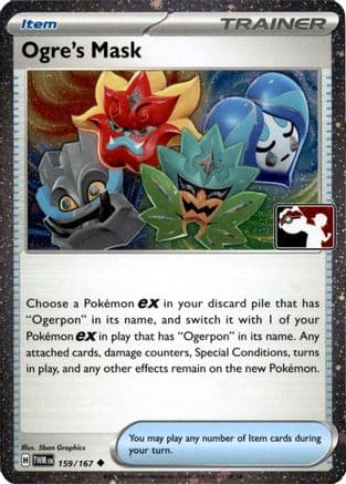 Ogre's Mask (Cosmos Holo) 159/167 - Prize Pack Series Cards Holofoil