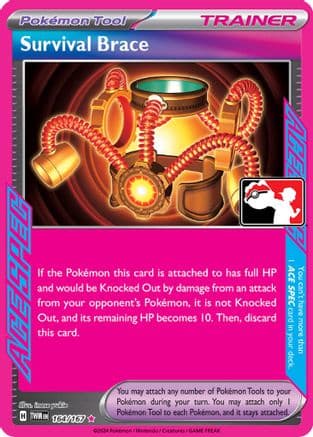 Survival Brace 164- Prize Pack Series Cards Holofoil