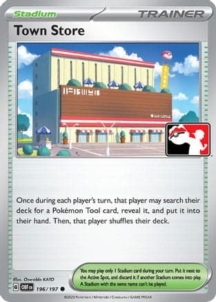 Town Store 196- Prize Pack Series Cards Holofoil