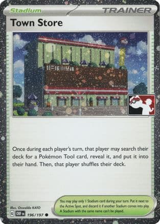 Town Store 196- Prize Pack Series Cards Holofoil