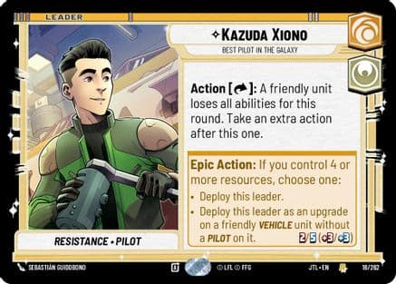 Kazuda Xiono - Best Pilot in the Galaxy |  (018/262)  [Jump to Lightspeed]