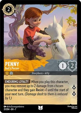 Penny - Bolt's Person (21/204) - Archazias Island Cold Foil