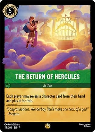 The Return of Hercules (118/204) - Archazias Island Cold Foil