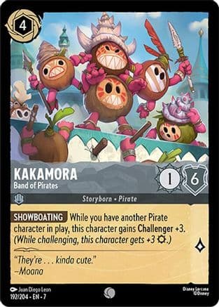 Kakamora - Band of Pirates (192/204) - Archazias Island Cold Foil