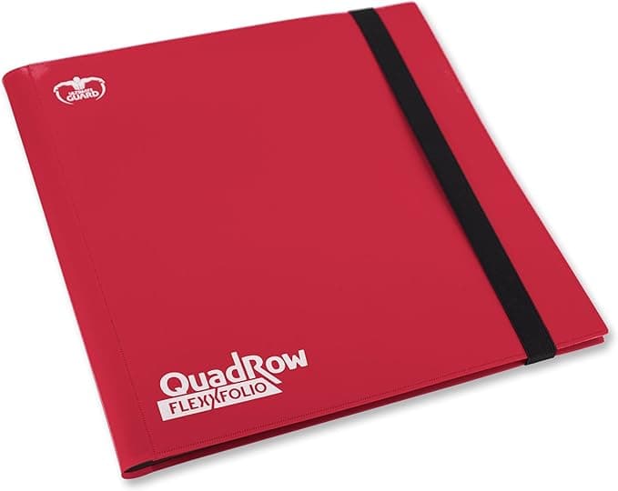 Ultimate Guard | 480 Flexxfolio | 24-Pocket Quardrow | Red