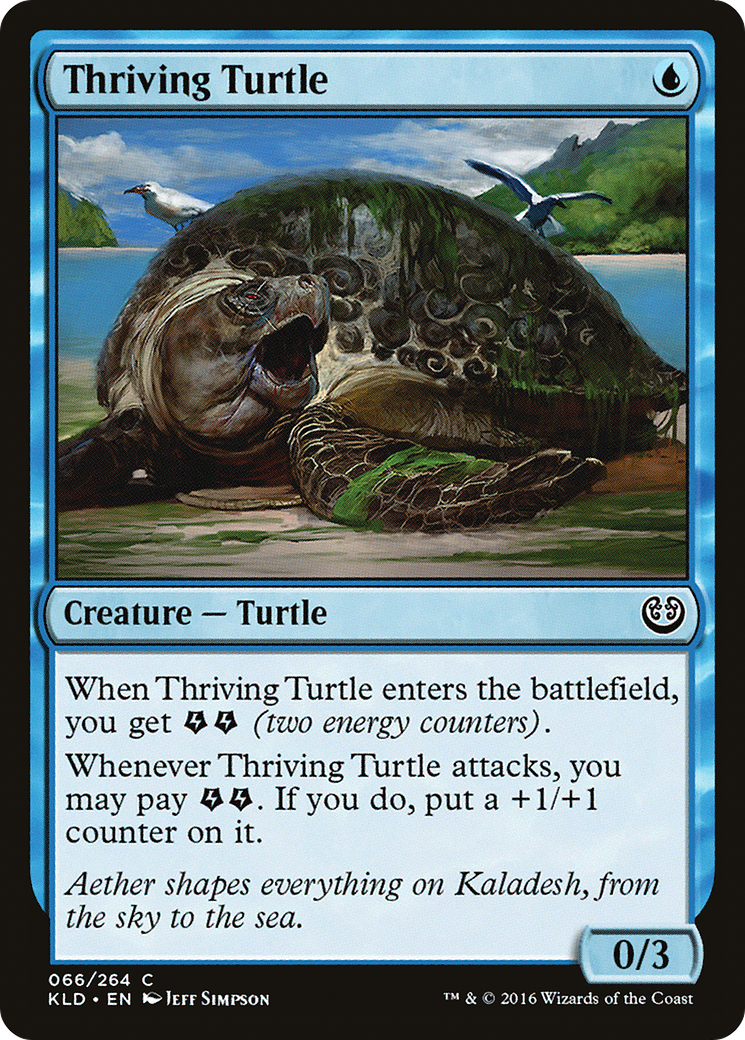 Thriving Turtle [Kaladesh] Foil