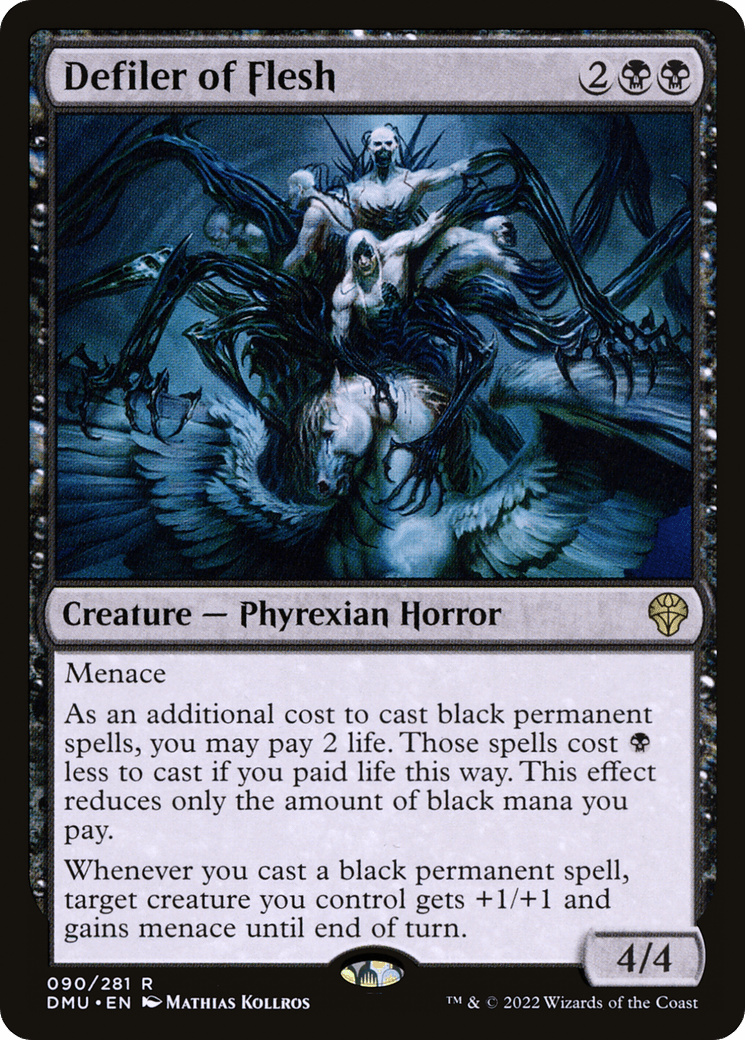 Defiler of Flesh [Dominaria United] Foil