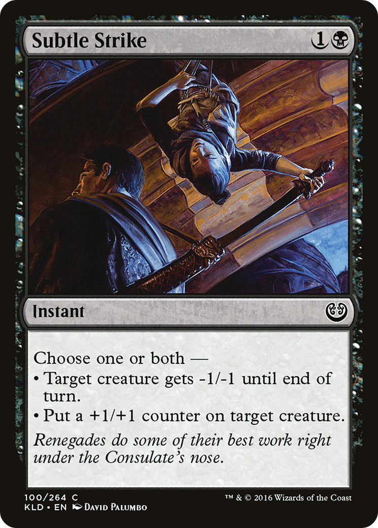 Subtle Strike [Kaladesh] Foil