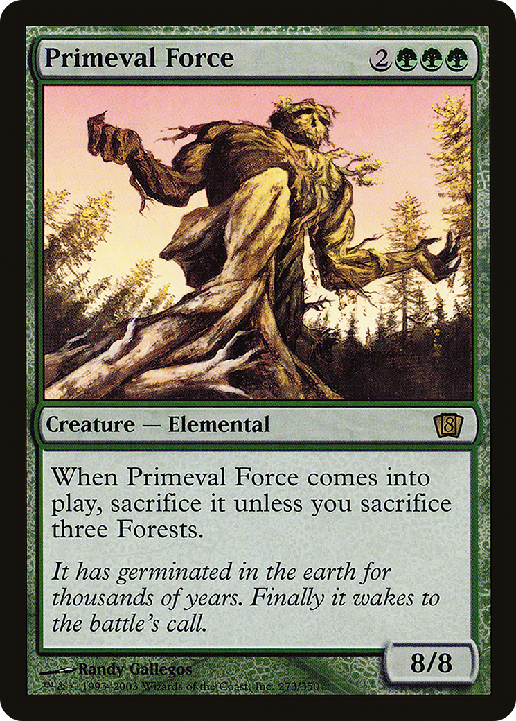 Primeval Force [Eighth Edition] Foil
