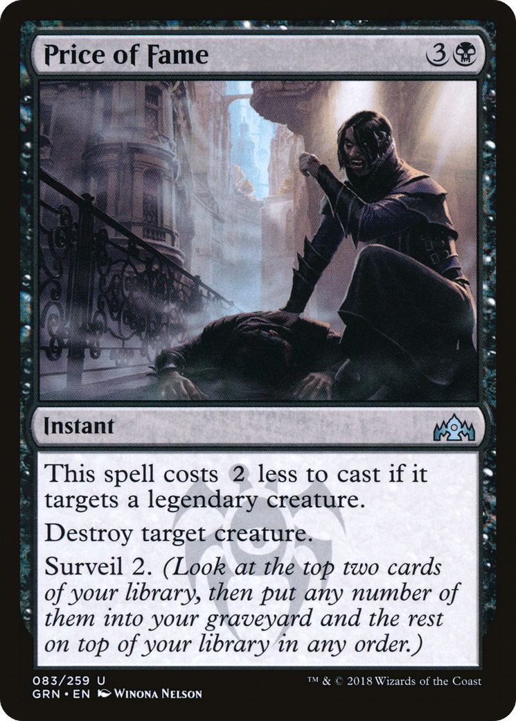Price of Fame [Guilds of Ravnica] Foil