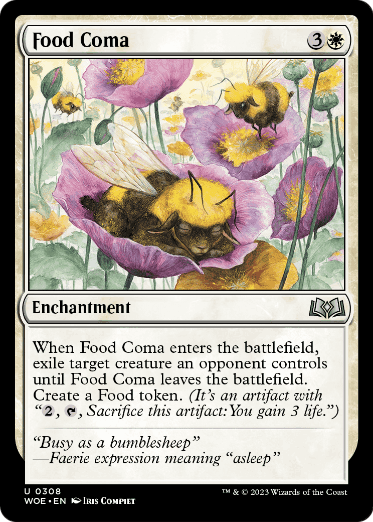 Food Coma [Wilds of Eldraine] Foil