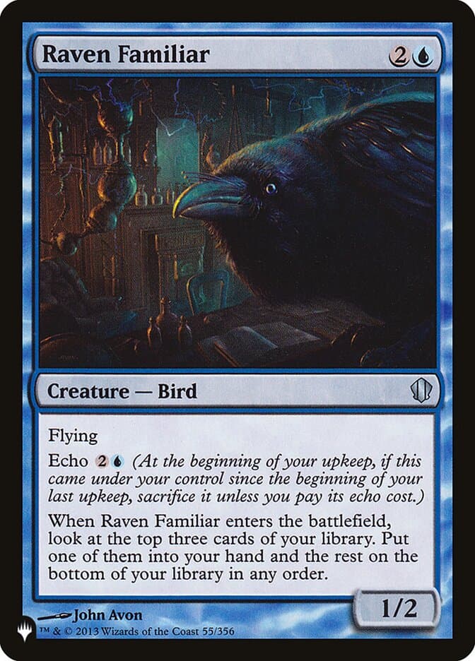 Raven Familiar |  (C13-55) [The List]