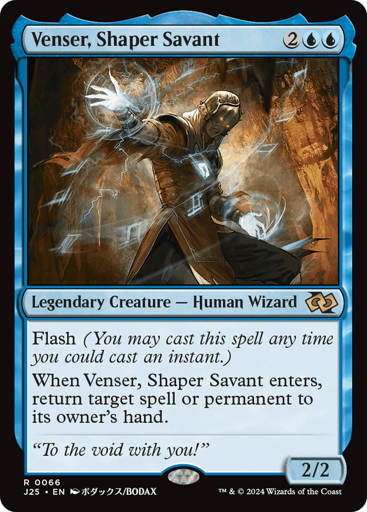 Venser, Shaper Savant (Anime) (-066) [Foundations Jumpstart]