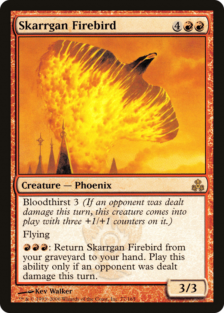 Skarrgan Firebird [Guildpact] Foil