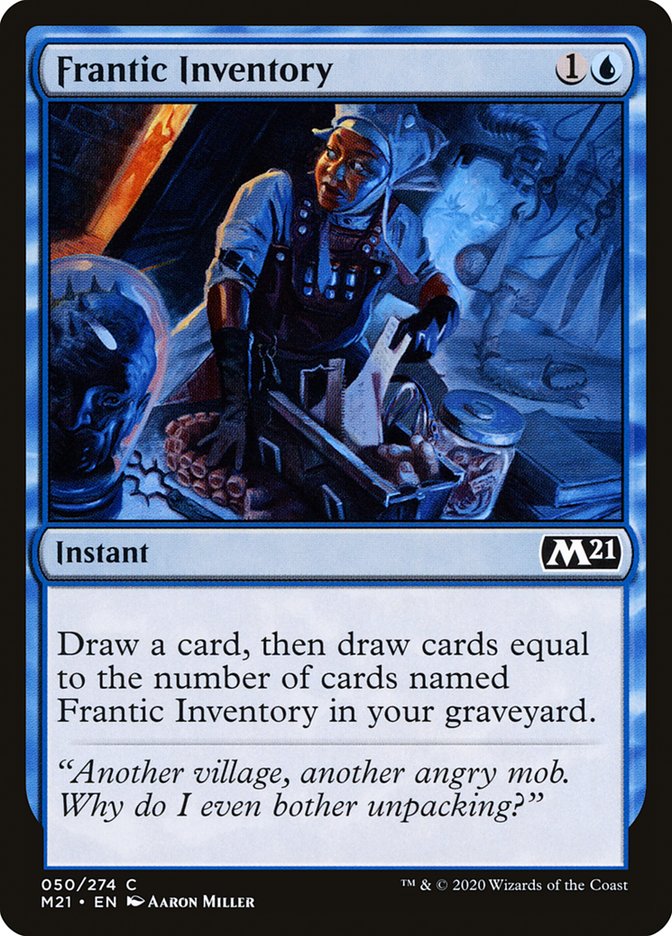 Frantic Inventory 50 (Core Set 2021) 