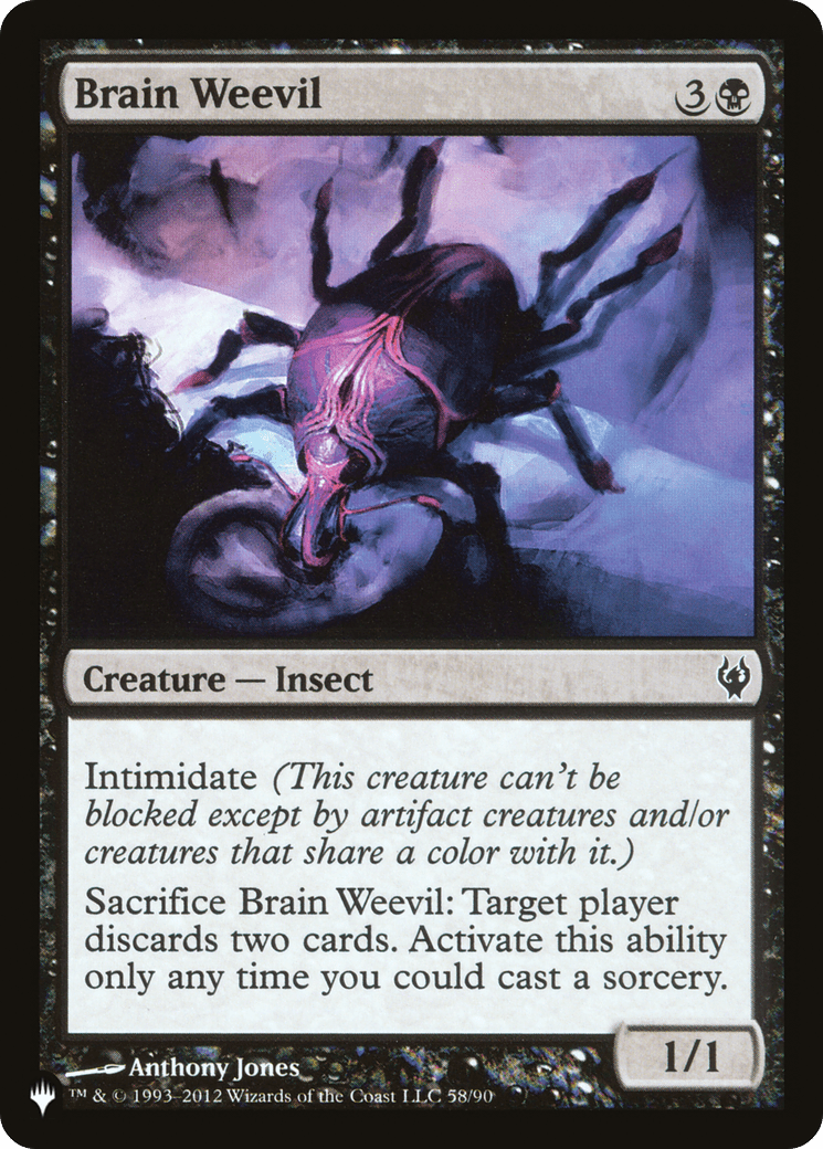 Brain Weevil |  (DDJ-58) [The List]