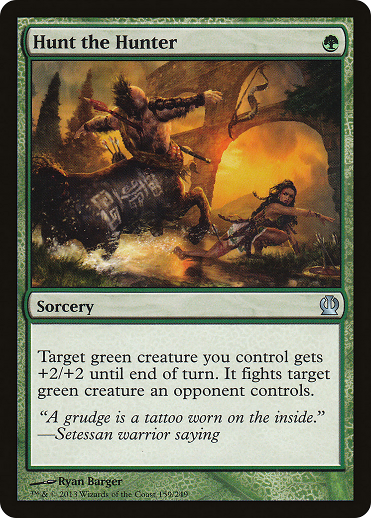 Hunt the Hunter [Theros] Foil